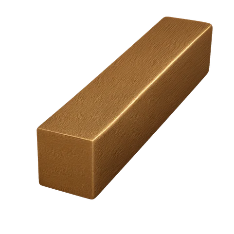 Бронзовый квадрат 20х20 мм БрАЖ9-4