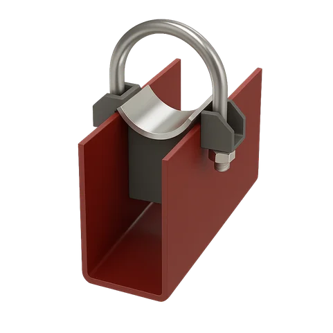 Опора стальная подвижная ОПП2-89 Ду 80